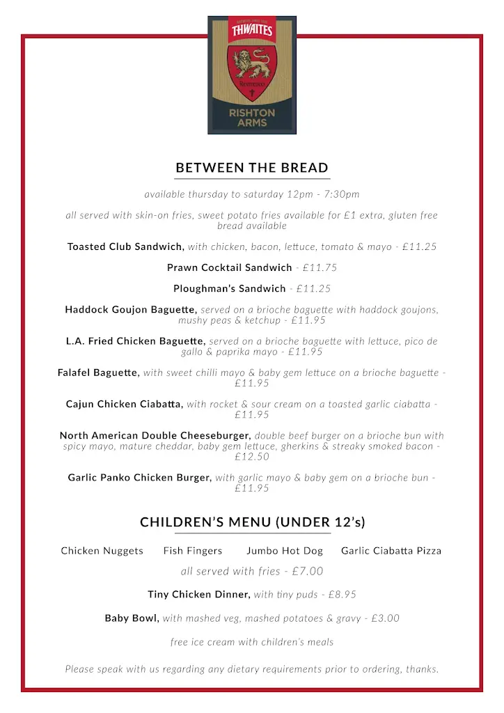 Menu_The Rishton Arms_Rishton_image_3