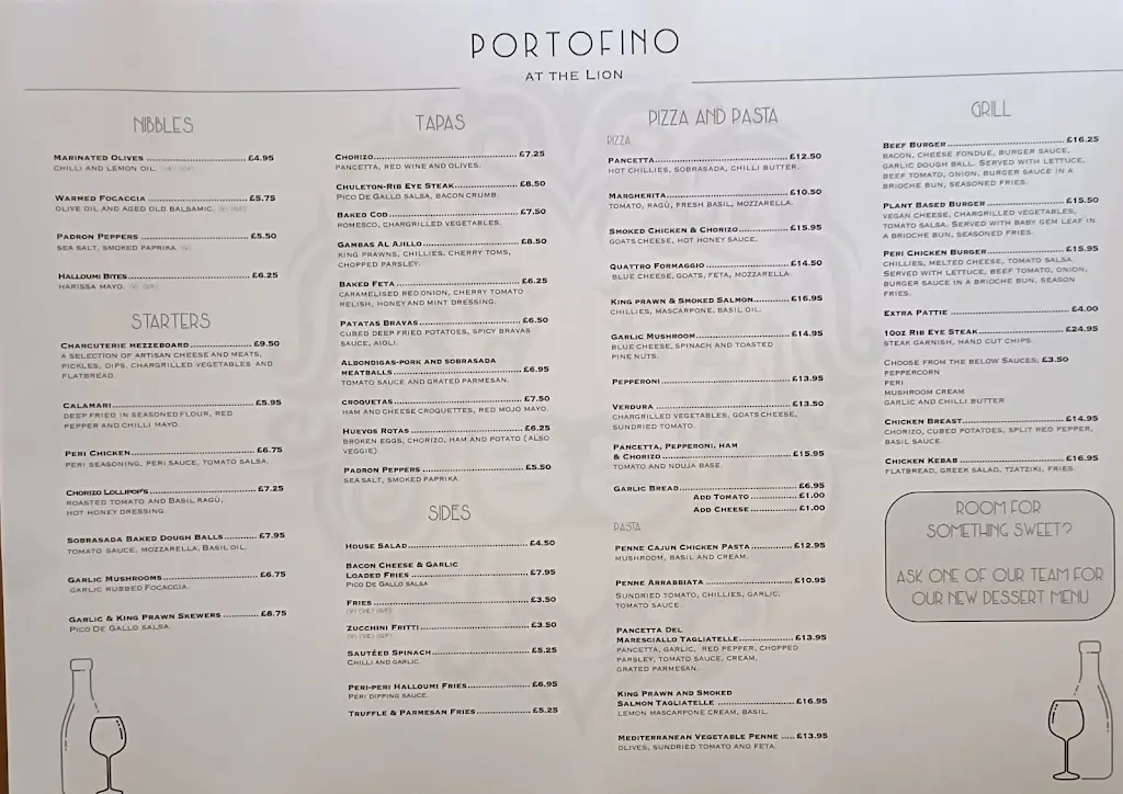 Menu_The Milestone_Ripponden_image_1