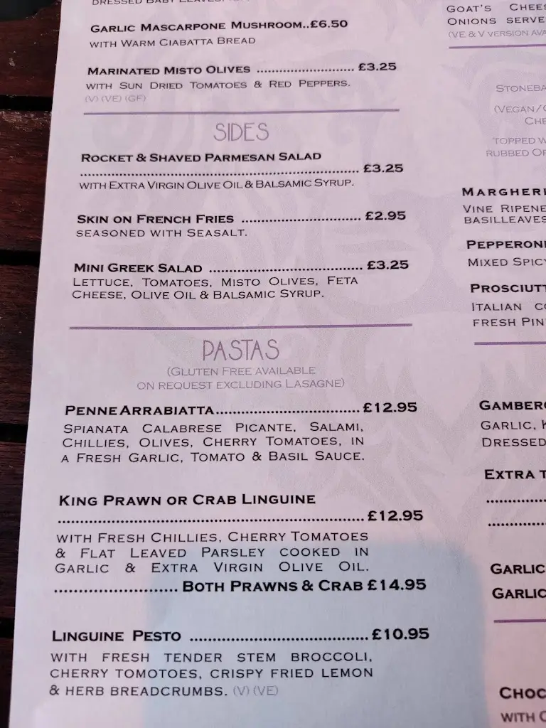 Menu_The Milestone_Ripponden_image_2