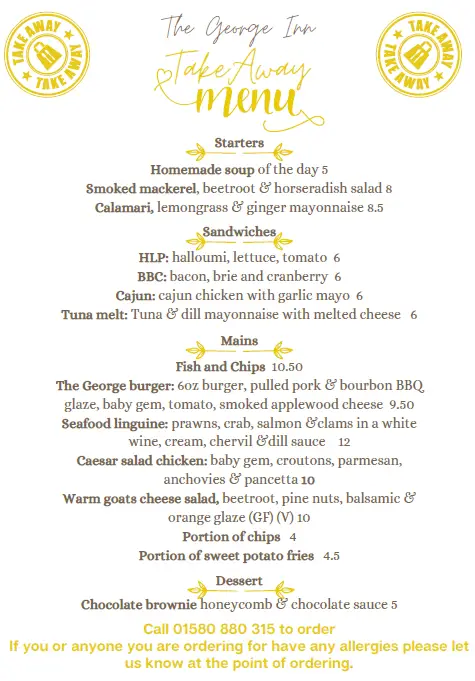 Menu_George inn_Robertsbridge_image_2