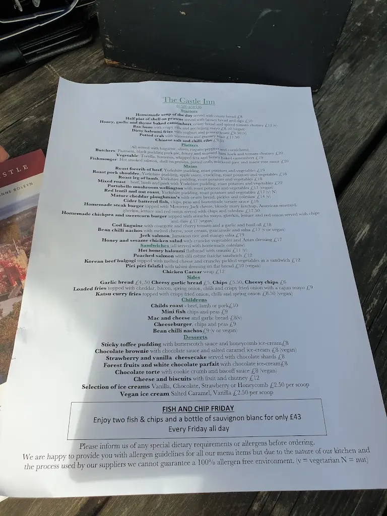 Menu_Castle Inn_Robertsbridge_image_3