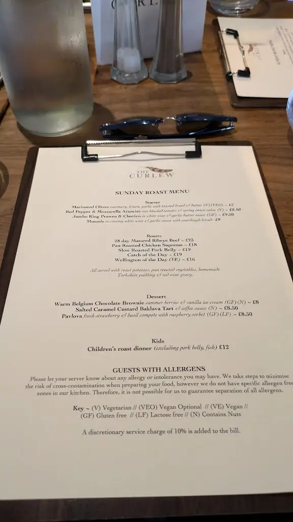 Menu_The Curlew_Robertsbridge_image_1