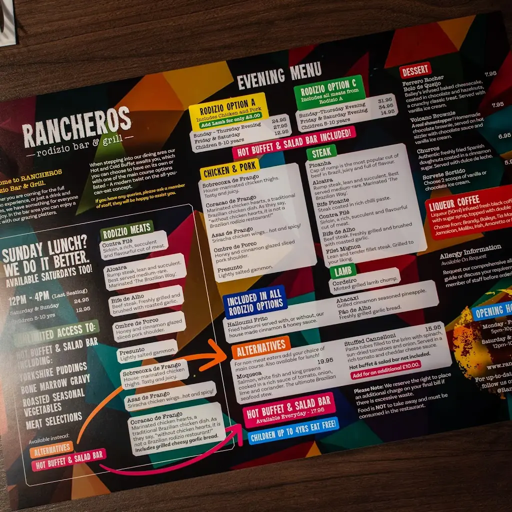 Menu_Rancheros Rodizio Bar & Grill_Rotherham_image_3