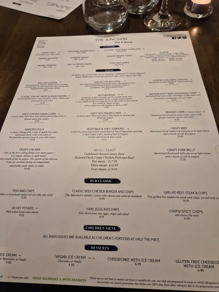 Menu_The Junction Pub & Eatery_Redhill_image_1