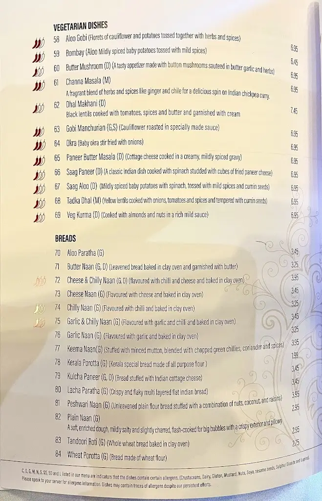 Menu_The Joshua Tree_Redhill_image_1