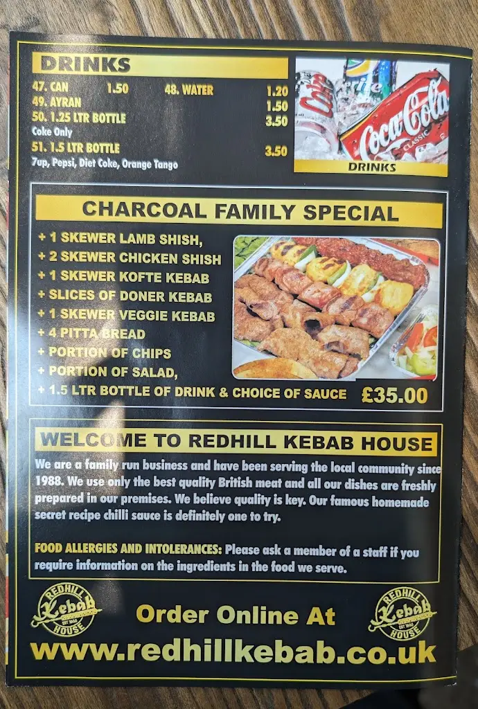 Menu_Redhill Kebab House_Redhill_immagine_2