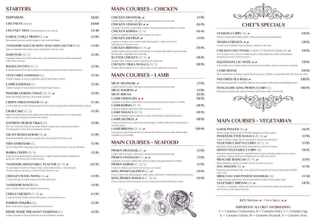 Trishala - Authentic Indian Restaurant_Redhill_menu_image_1
