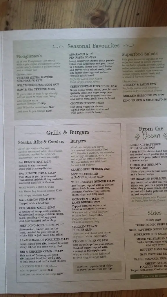 Menu_The Feathers_Redhill_image_3