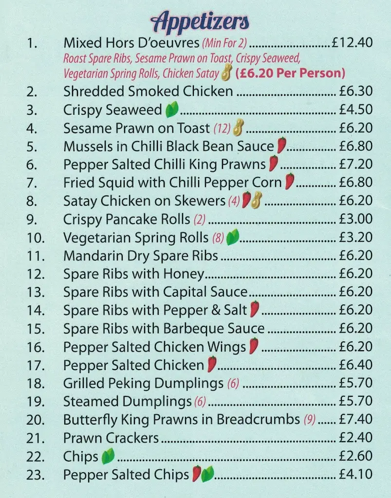 Menu_New Lotus House_Redhill_image_1