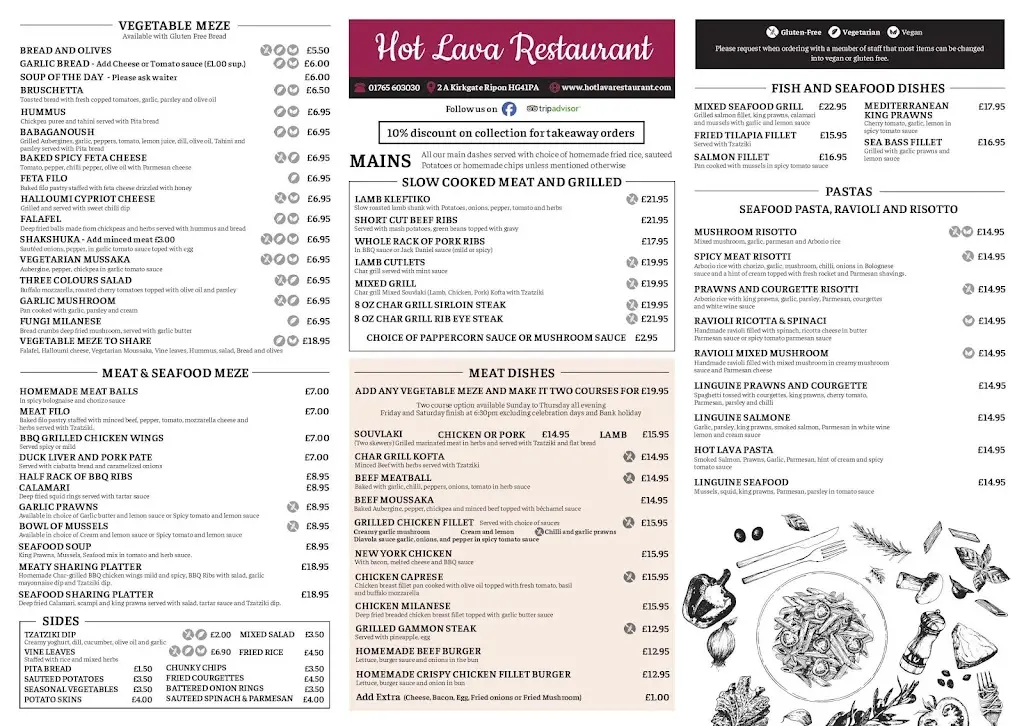 Menu_Hot Lava Italian Restaurant_Ripon_image_1