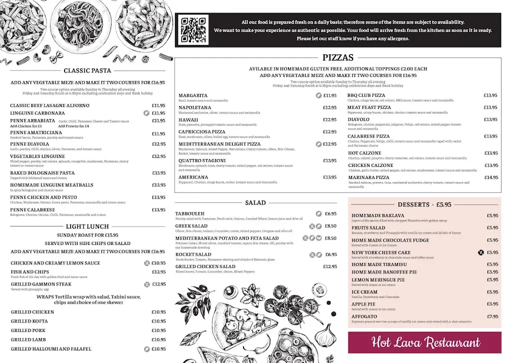 Menu_Hot Lava Italian Restaurant_Ripon_image_2