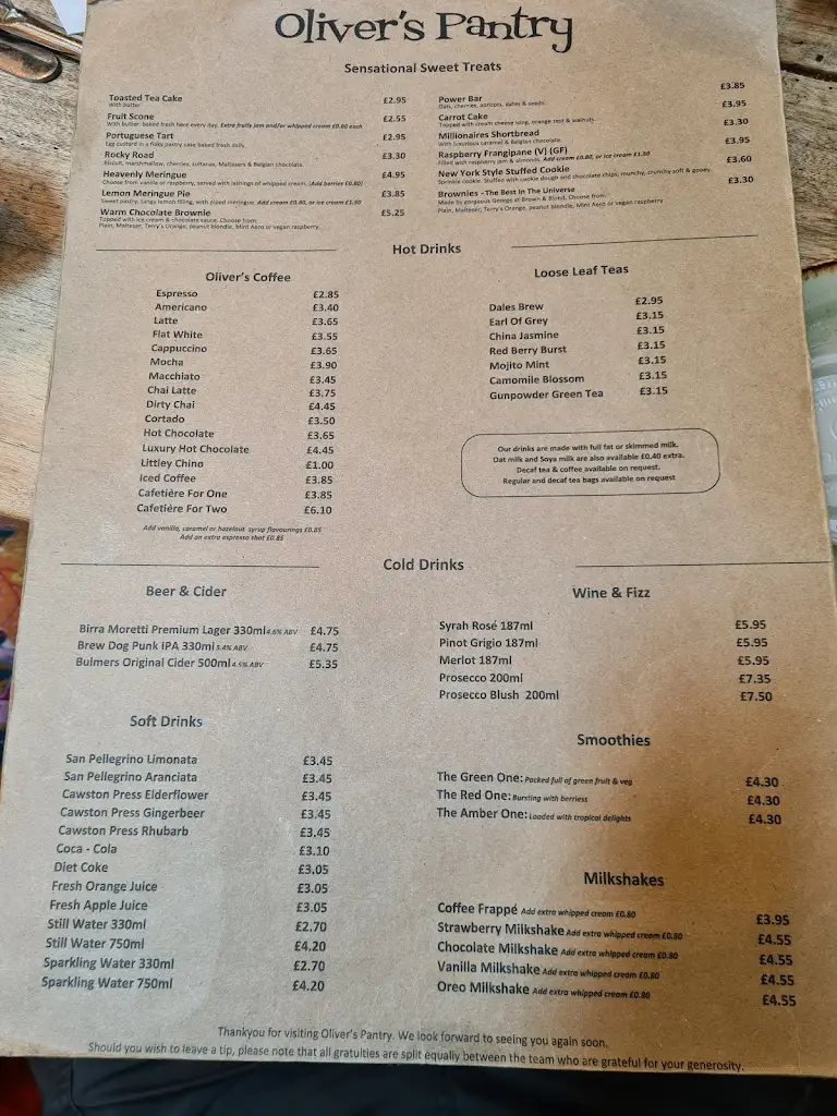 Menu_Oliver's Pantry_Ripon_immagine_2