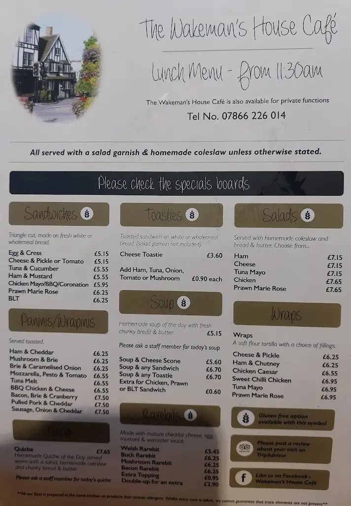 Menu_The Wakeman's House Cafe_Ripon_image_3