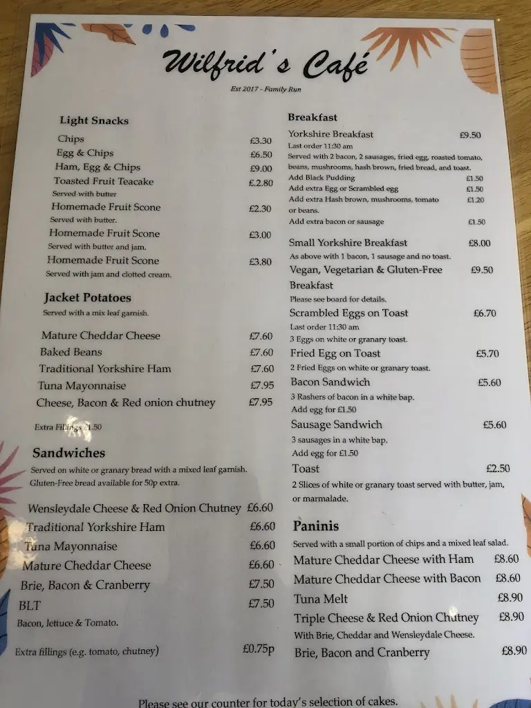 Mr Monday_Wilfrid's Cafe_Ripon_review