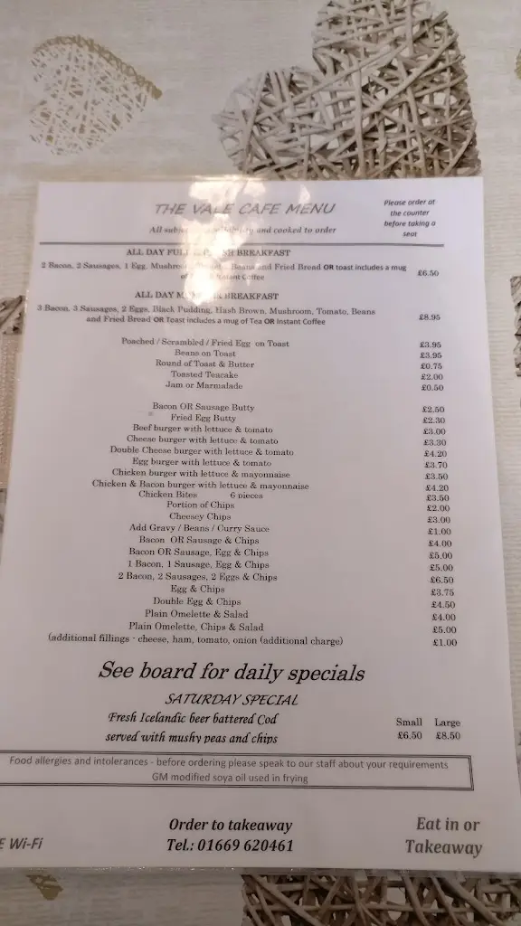 Menu_The Vale Cafe_Rothbury_image_1