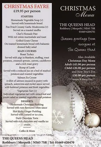 Menu_The Queens Head Hotel_Rothbury_immagine_3