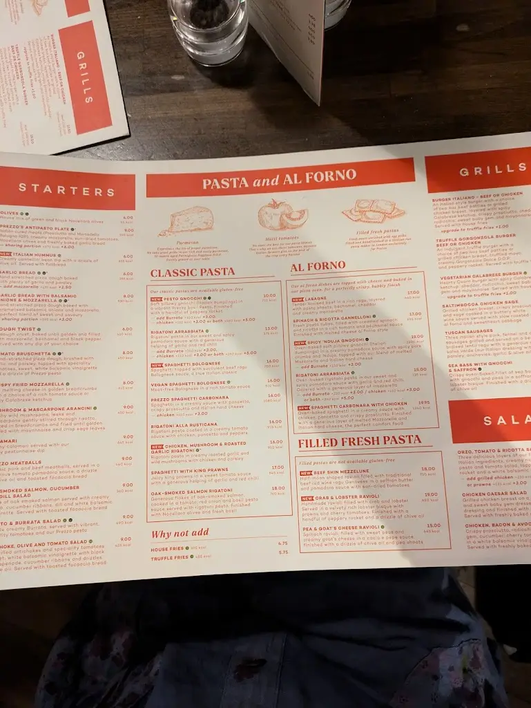 Menu_Prezzo Italian Restaurant Romsey_Romsey_image_3