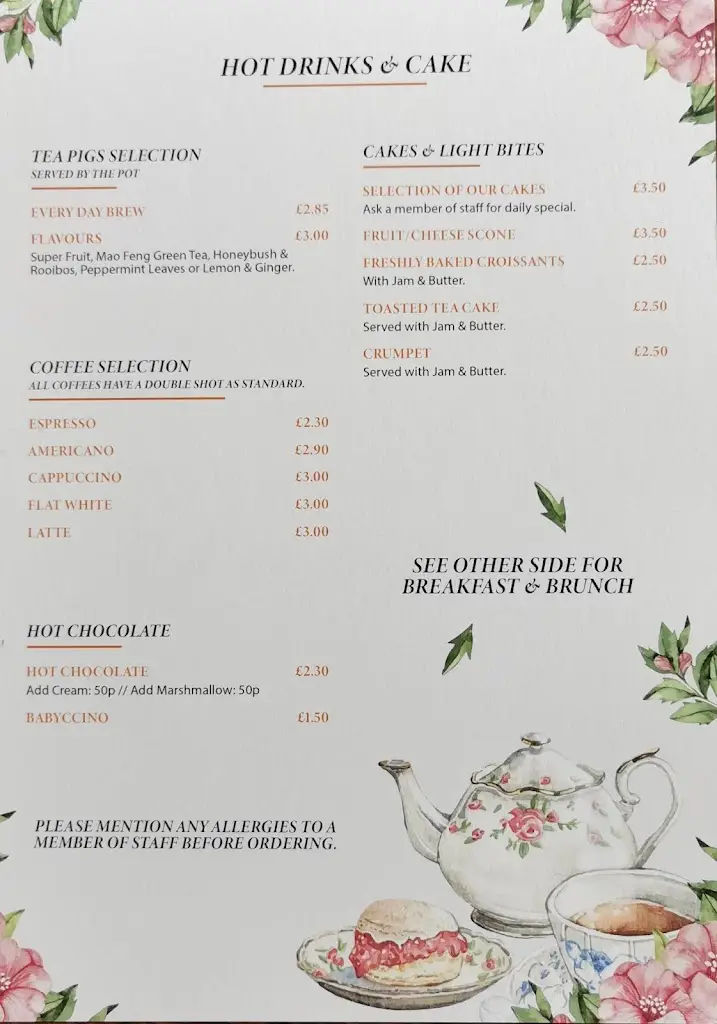 Menu_The Exchange_Romsey_image_1