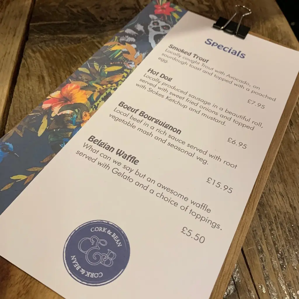 Menu_Cork and Bean_Romsey_image_2