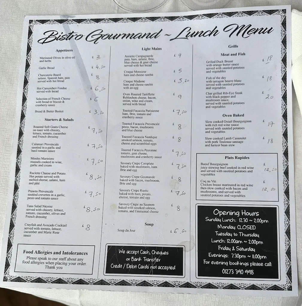 Menu_Bistro Gourmand_Rottingdean_image_3