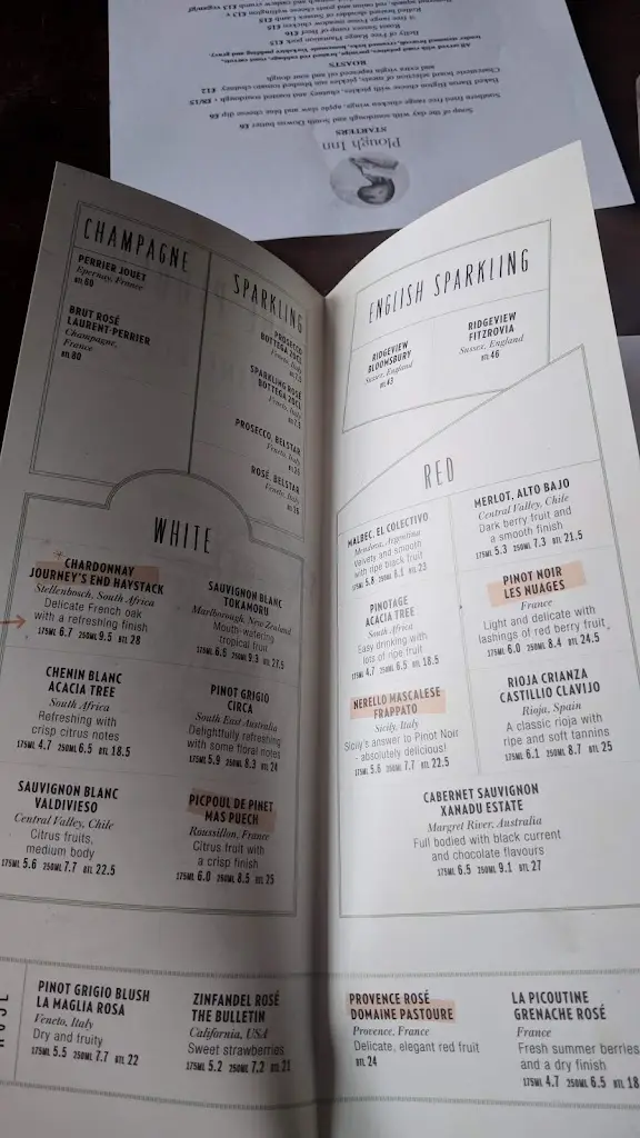 Menu_The Plough Inn_Rottingdean_image_2