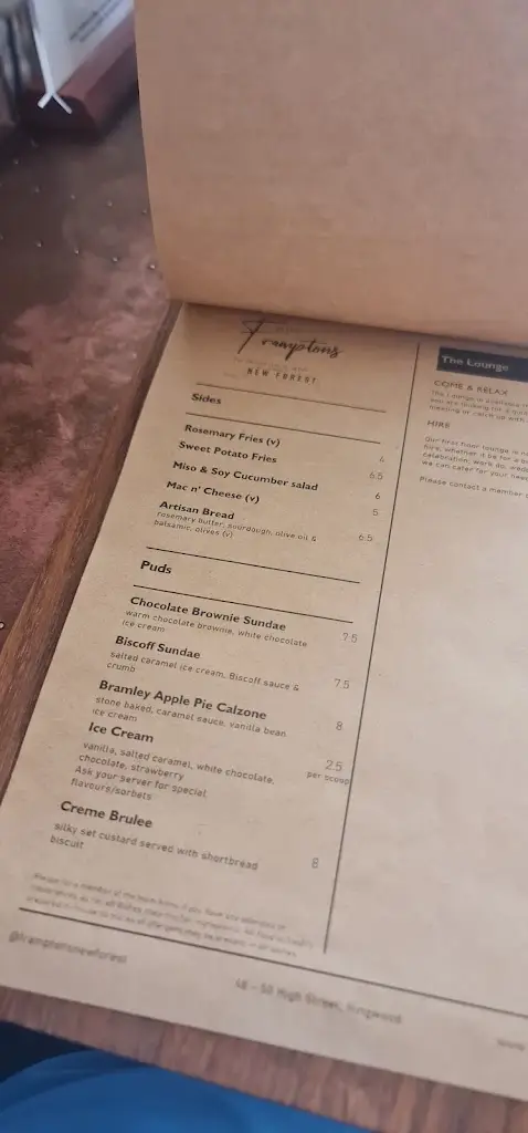 Menu_Framptons New Forest_Ringwood_image_4