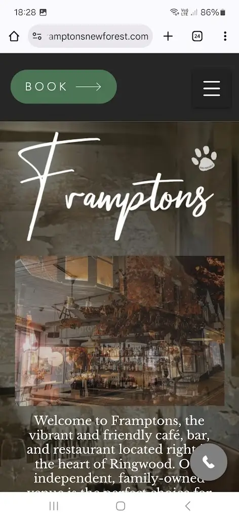 Paul Toomer_Framptons New Forest_Ringwood_review