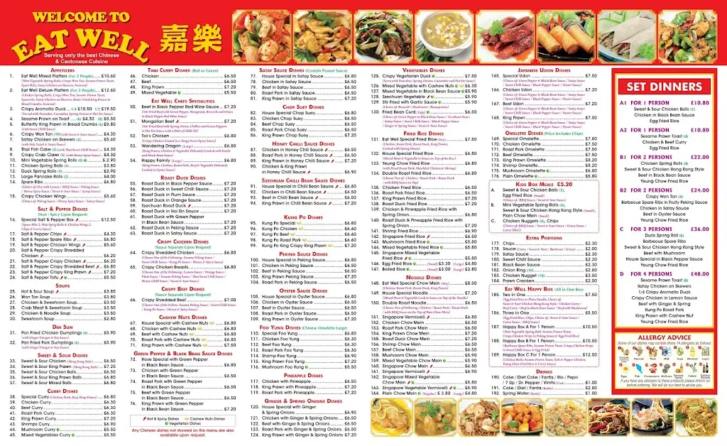 Menu_Eat Well Chinese Takeaway_Basford_image_1
