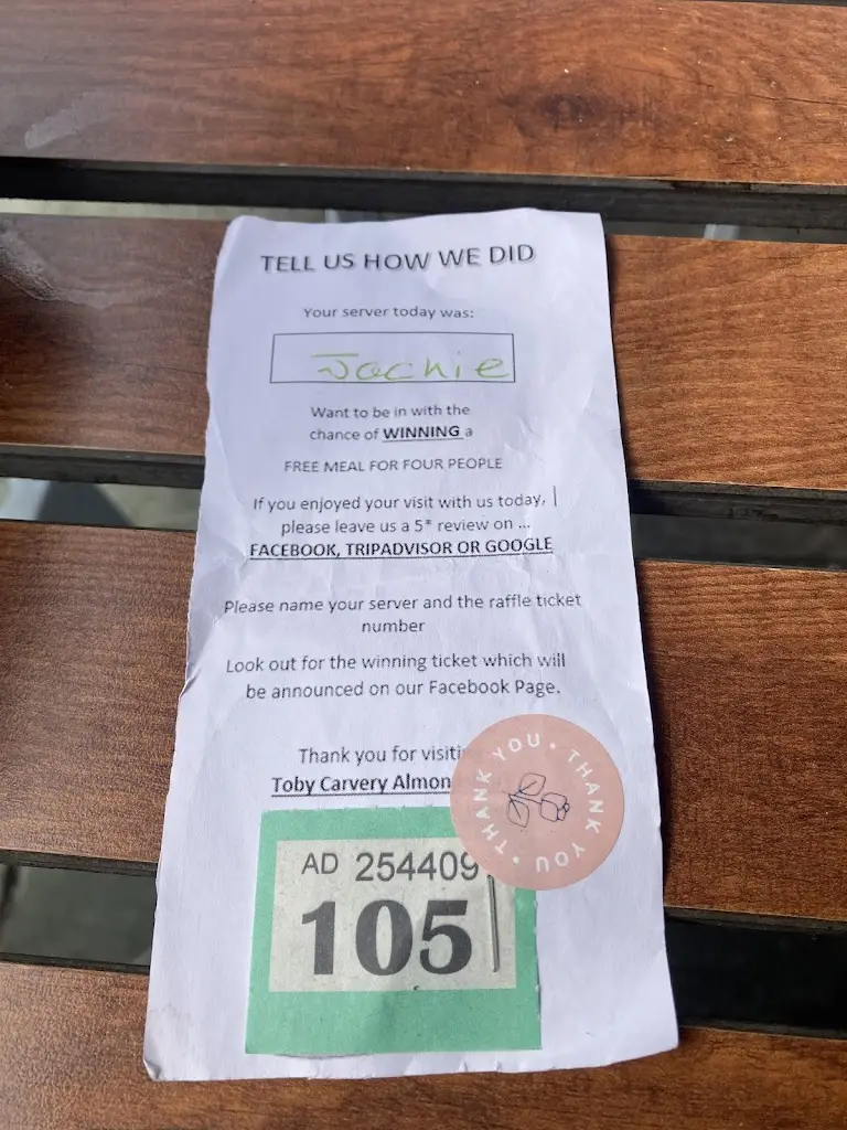 Gary Hembrow_Toby Carvery Almondsbury_Almondsbury_review