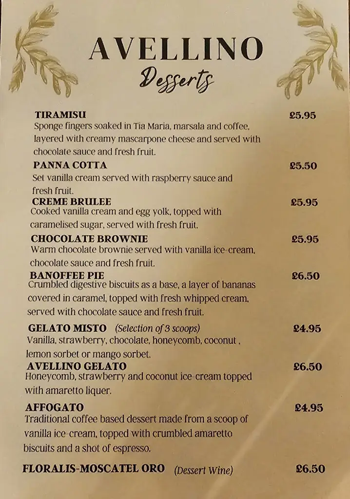 Menu_Avellino Italian Restaurant_Ross on Wye_image_1