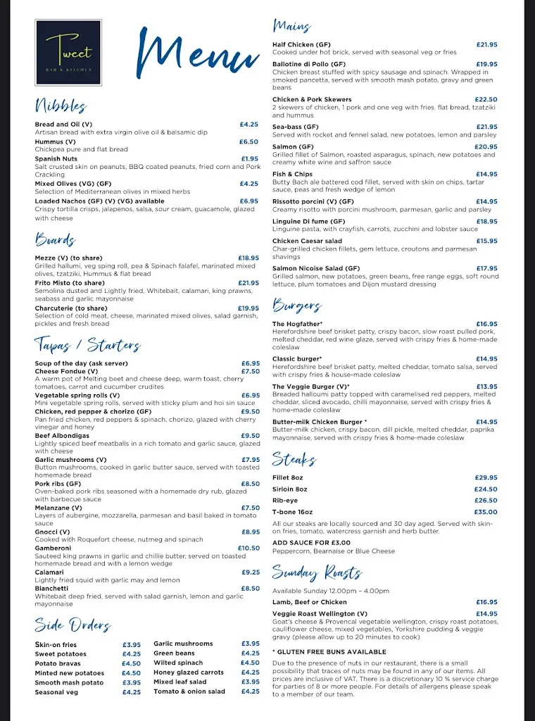 Menu_Tweet bar&Kitchen_Ross on Wye_image_1