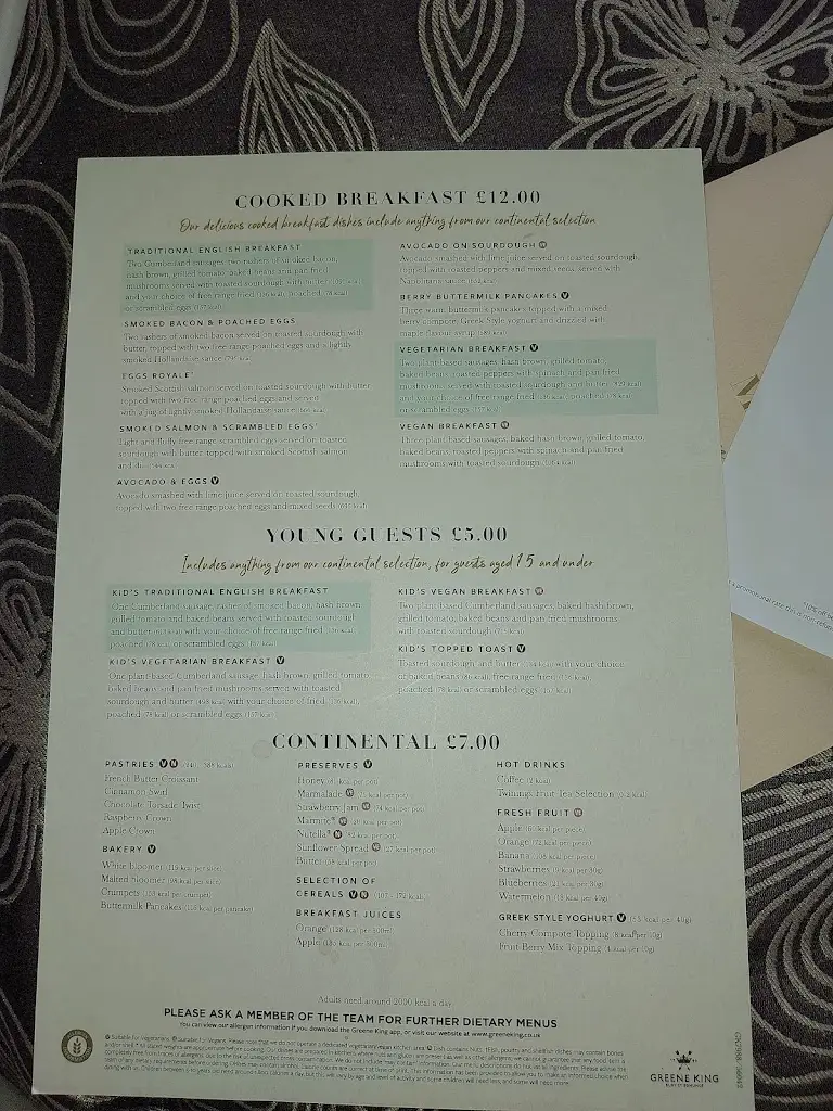 Menu_The Royal_Ross on Wye_image_1