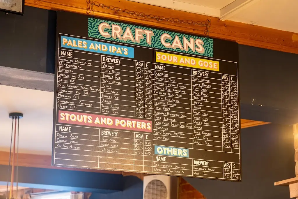 Menu_The Lion at Basford_Basford_image_1