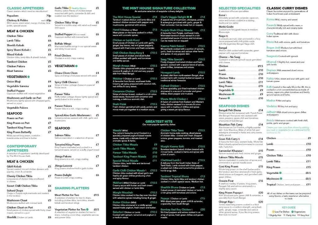 Menu_The Mint House - Ross on Wye_Ross on Wye_image_3