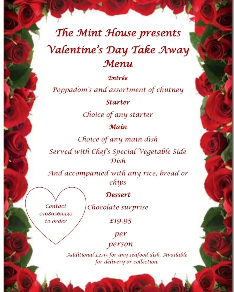 Menu_The Mint House - Ross on Wye_Ross on Wye_image_4