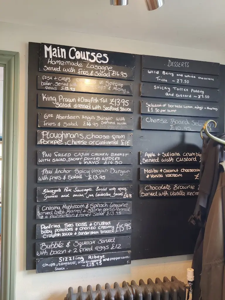 Menu_The Anchor Pub, Rowhedge_Rowhedge_image_2