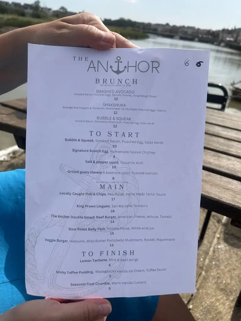 Menu_The Anchor Pub, Rowhedge_Rowhedge_image_3
