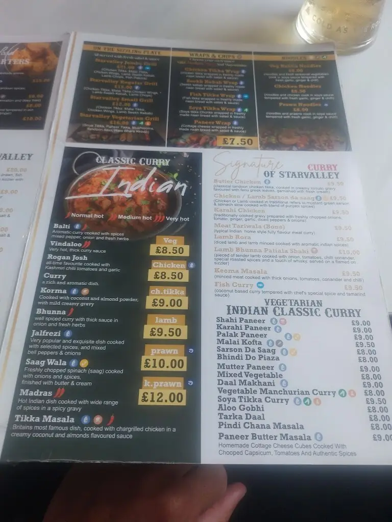 Menu_StarValley Bar & Restaurant_Rowley Regis_image_3