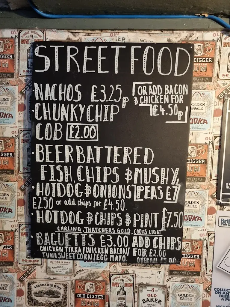 Menu_Britannia Inn_Rowley Regis_image_1