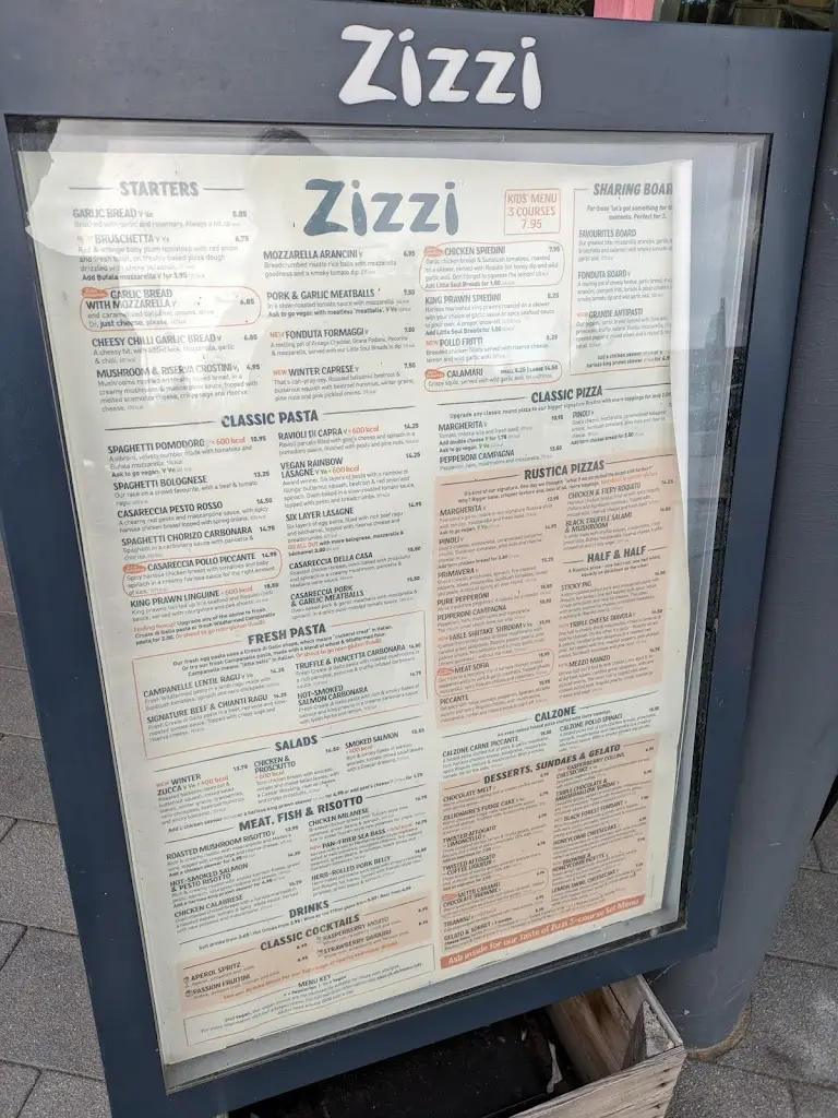 Menu_Zizzi - Rushden Lakes_Rushden_image_2