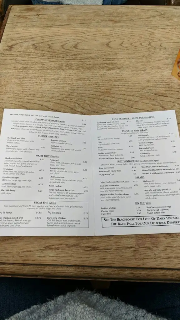 Menu_The Barn Pub & Restaurant_Royal Tunbridge Wells_image_2