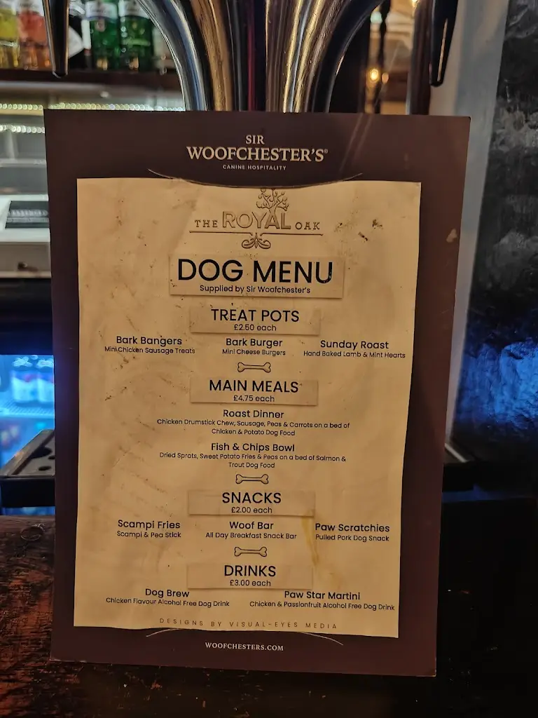 Menu_The Royal Oak_Ryton on Dunsmore_image_2