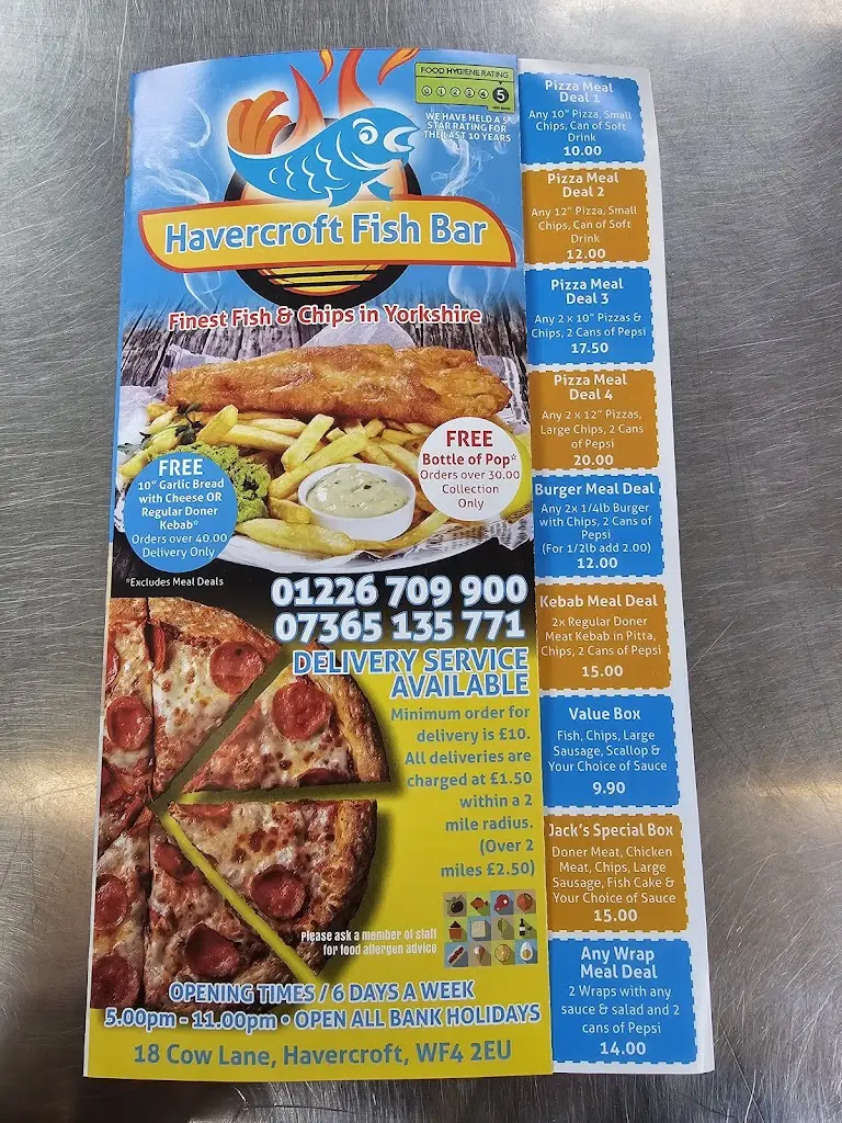 Menu_Havercroft Fish Bar_Ryhill_image_1