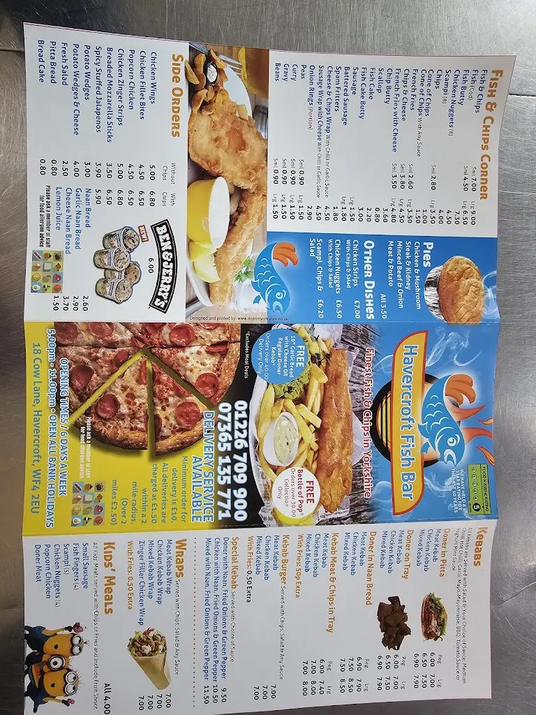 Menu_Havercroft Fish Bar_Ryhill_image_2