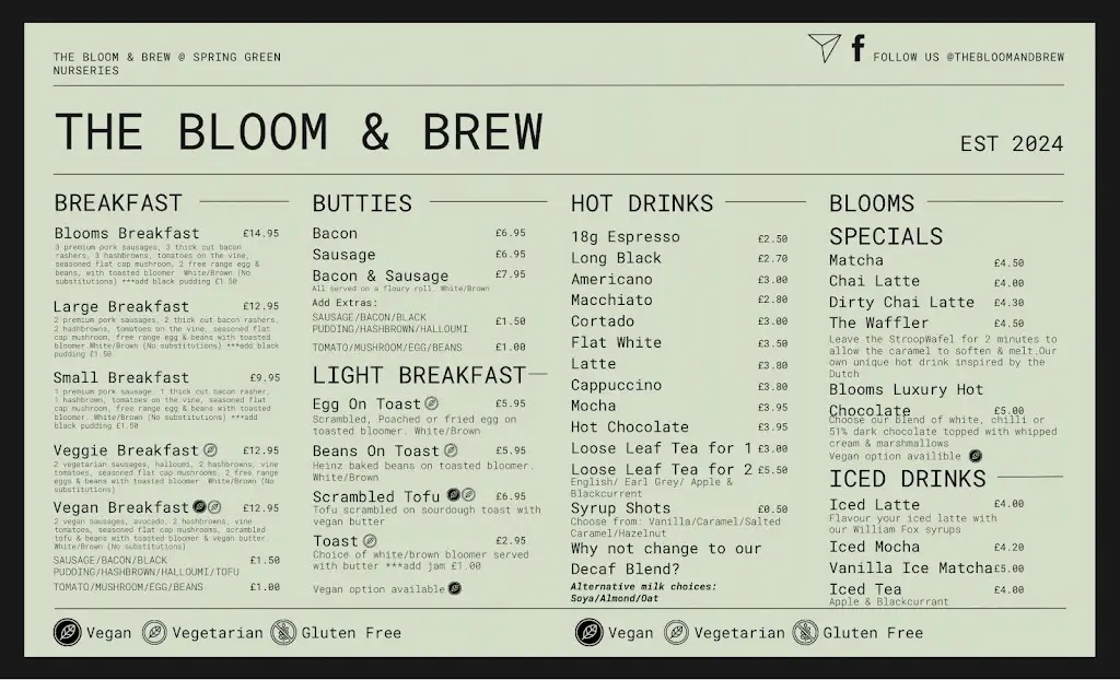 Menü_The Bloom & Brew_Ryhill_Bild_1