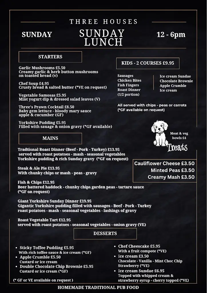 Menu_The Three Houses_Ryhill_image_3