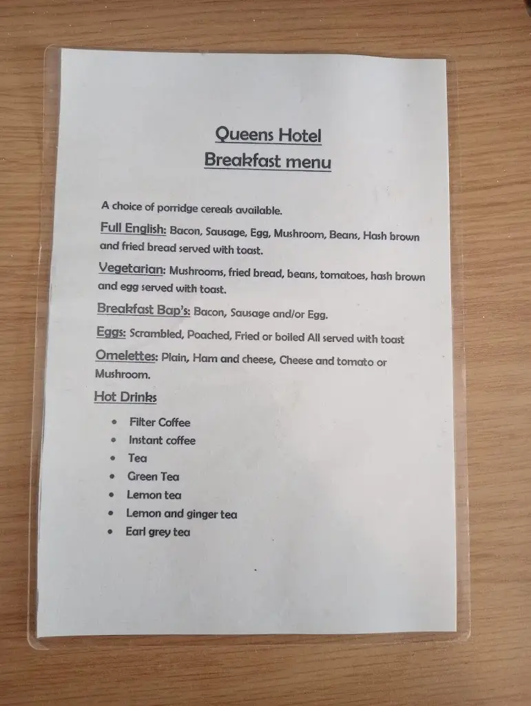 Menu_The Queens_Saint Bees_image_3