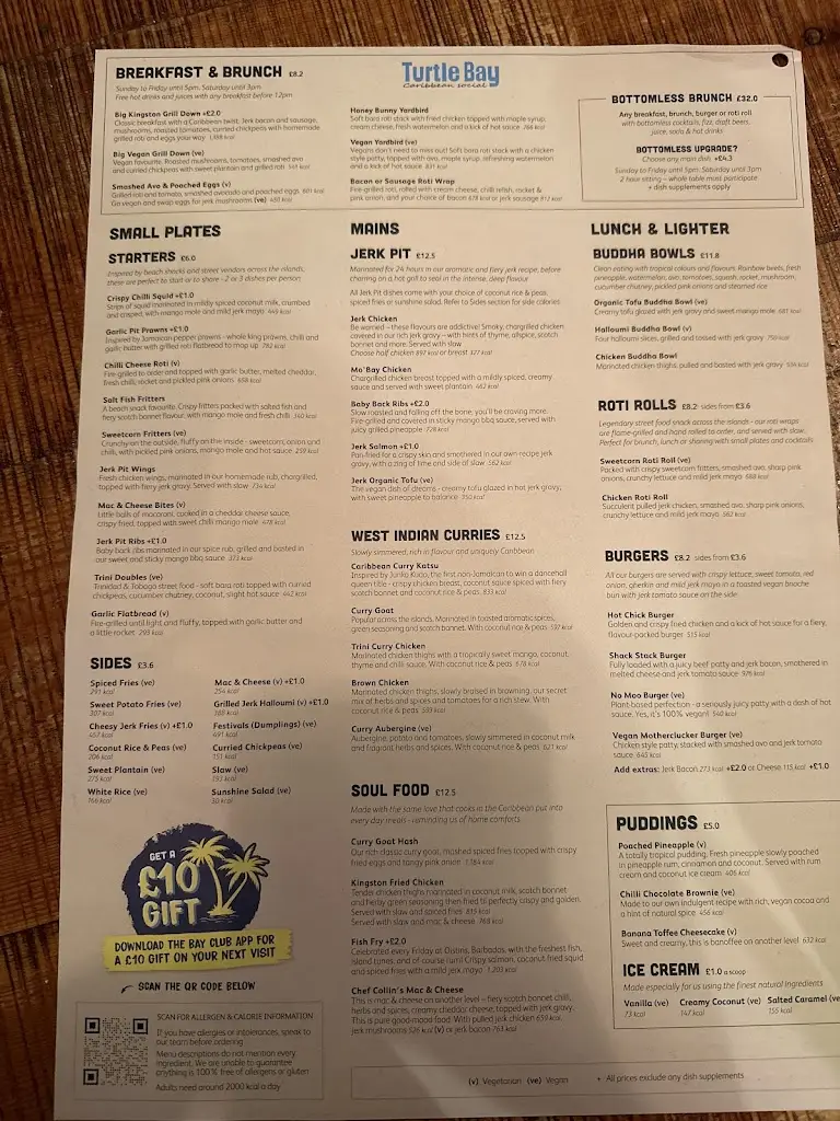 Menu_Turtle Bay Leamington Spa_Royal Leamington Spa_immagine_2