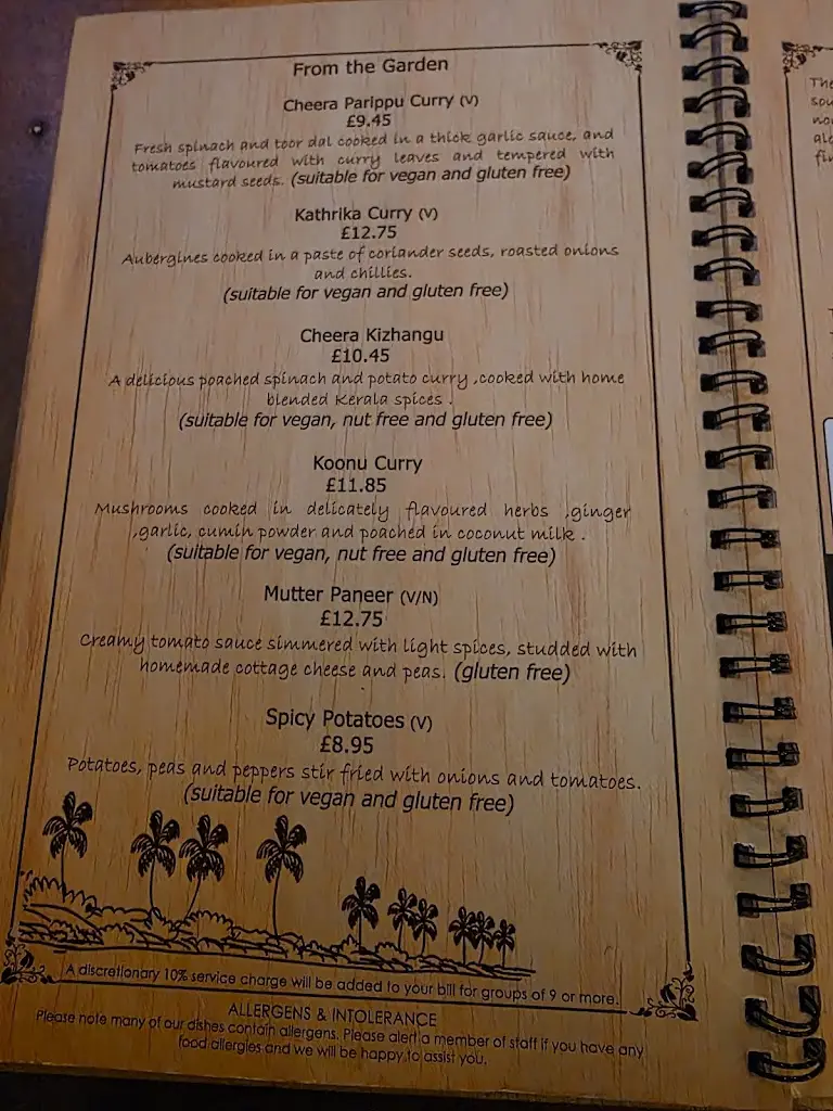 Menü_Kayal_Royal Leamington Spa_Bild_4