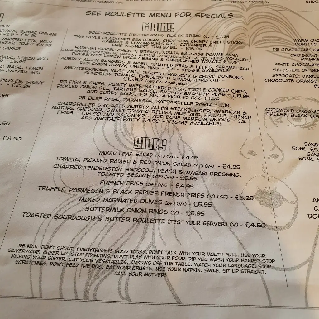 Menu_The Drawing Board_Royal Leamington Spa_image_2